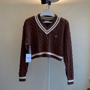 Aritzia TNA cropped sweater